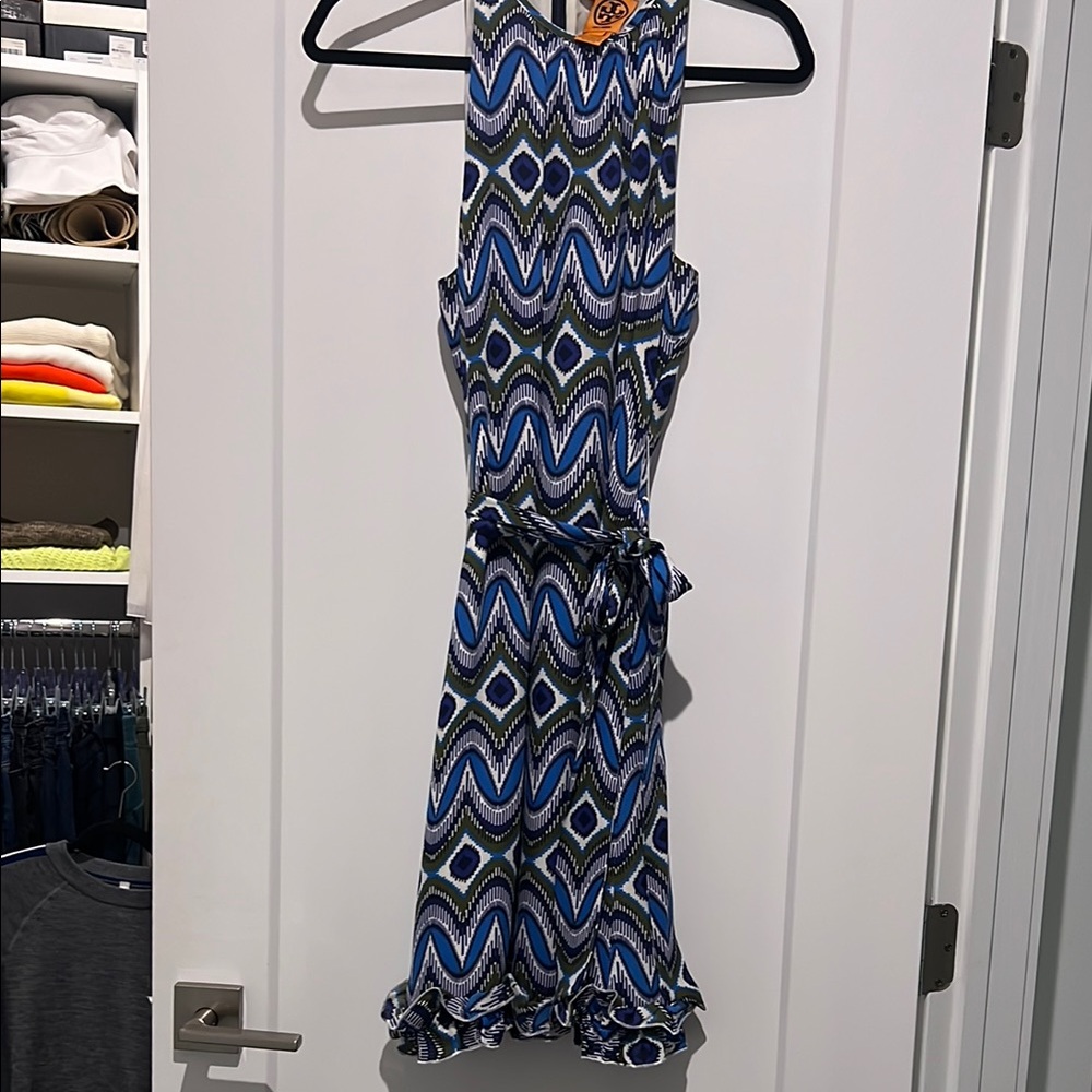 Tory Burch Patterned Sleeveless Dress